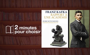 «Rapport à une académie» par Franz Kafka chez Lenka Lente (40p. + CD, 9€).
