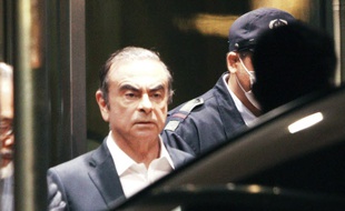 Carlos Ghosn a fête ses 60 ans à Versailles, en 2014.