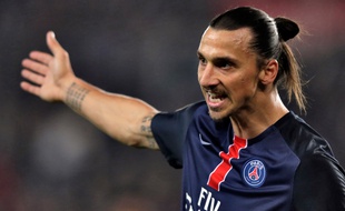 L'attaquant du PSG Zlatan Ibrahimovic, le 4 octobre 2015.