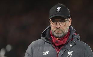 Jurgen Klopp, le coach de Liverpool, lors du match contre Sheffield United le 2 janvier 2020.