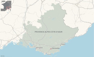 Elle a été retrouvée en contrebas d'une route, à Carnoules.
