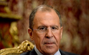Le ministre russe des Affaires étrangères Sergueï Lavrov, le 7 avril 2014 à Moscou