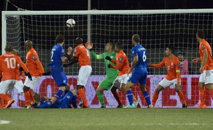 Les Pays-Bas se sont inclinés en Islande le 13 octobre 2014.