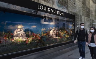 Un magasin Louis Vuitton à Hong-Kong.