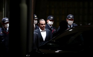 Carlos Ghosn, le 25 avril 2019 à Tokyo.