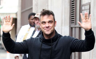 Robbie Williams à Londres, le 17 septembre 2012.