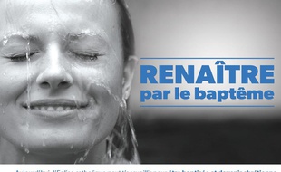 La campagne de communication du diocèse était affichée en ville