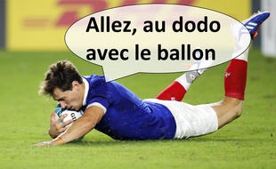 Baptiste Serin et le XV de France n'ont que trois jours de repos avant de jouer les Tonga
