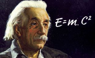 Le scientifique Albert Einstein.