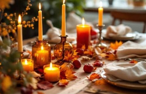 Impossible de résister : les bougeoirs et bougies ACTION que tout le monde veut pour sa table d’automne