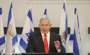 Benjamin Netanyahu le 8 septembre 2020 à Beit Shemesh