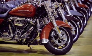 Des motos Harley Davidson (illustration).