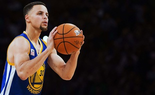 Stephen Curry au All Star Game le 13 février 2016.