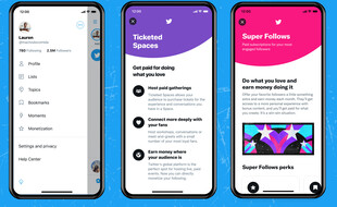 Twitter mise sur les fonctions «Super Follow» et «Ticketed Spaces» pour que ses utilisateurs puissent proposer des contenus payants à leurs abonnés.