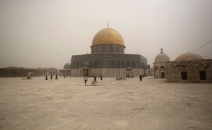 L'esplanade des Mosquées à Jérusalem.