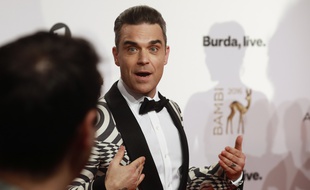 Robbie Williams à Berlin, en novembre 2016.