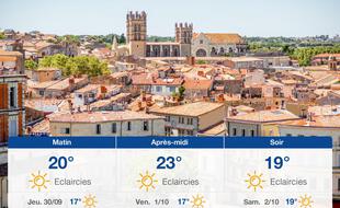 Météo Montpellier: Prévisions du mercredi 29 septembre 2021