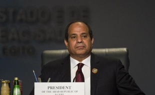Le président égyptien Abdel Fattah al-Sisi le 10 juin 2015 lors de la réunion des dirigeants de 26 pays d'Afrique à Charm el-Cheikh