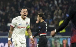 Memphis Depay, face à Leipzig en Ligue des champions