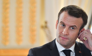 Emmanuel Macron, le 25 février 2019 à l'Elysée.