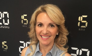 Christine Michaud dans les locaux de «20 Minutes» le 22 juin 2017