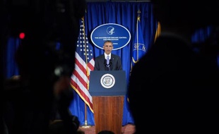 Le président américain Barack Obama le 16 septembre 2014 à Atlanta