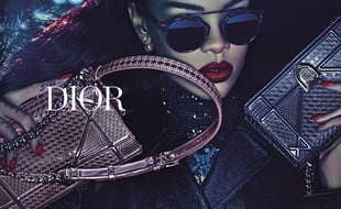 Rihanna dans la nouvelle campagne Dior.