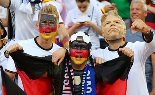 Des supporteurs allemands.