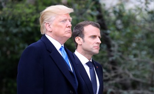 L'heure d'évoquer lessujets qui fâchent est arrivée pour les présidents Macron et Trump