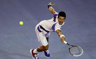 Le Serbe Novak Djokovic, le 25 janvier 2011 à Melbourne