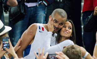 Axelle Francine et Tony Parker en 2013
