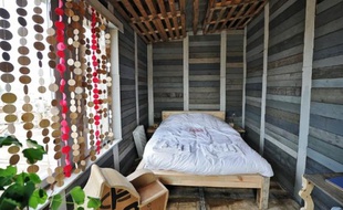 Ouverte aux visites la journée, la maison est louée la nuit aux habitants ayant réservé.