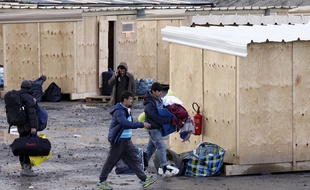 Les migrants condamnés étaient hébergés au camp de Grande-Synthe, dans le Nord (illustration).