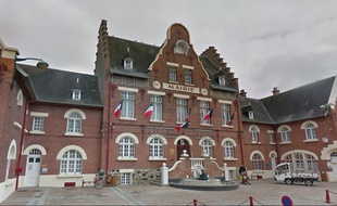 L'hôtel-de-ville de Biache-Saint-Vaast dans le Pas-de-Calais.