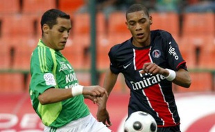 Guillaume Hoarau contre Saint-Etienne le 21 septembre 2008