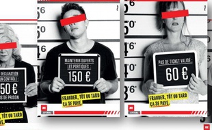 La nouvelle campagne de communication des TCL pour lutter contre la fraude, se veut beaucoup plus dure.