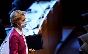Ursula von der Leyen s'est exprimée ce mercredi devant le Parlement européen.