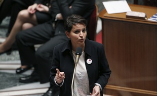 La ministre de l'Education nationale Najat Vallaud-Belkacem