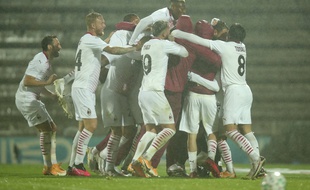 Le Milan AC s'est qualifié pour la Ligue Europa au terme d'une séance de tirs au but épique face à Rio Ave, le 1er octobre 2020 .