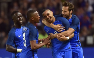 Les joueurs de l'équipe de France, le 30 mai 2016, à Nantes.