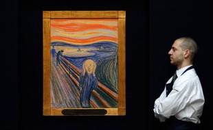 Le tableau «Le Cri», de Munch, vendu aux enchères le 2 mai pour 120 millions de dollars.