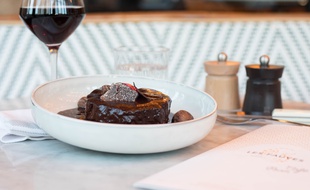 Le lièvre à royale du restaurant Les Fauves