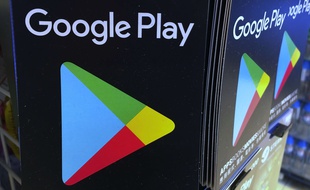 Le logo de Google Play