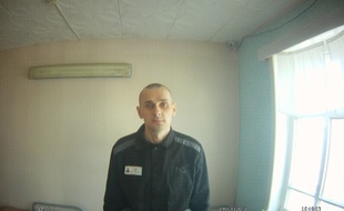Photo d'Oleg Sentsov diffusée le 9 août 2018 par les autorités russes.