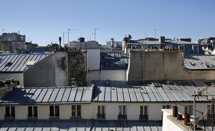 Vue sur les toits de Paris.