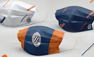 Les masques du MHSC seront accessibles à la vente à compter de mardi.
