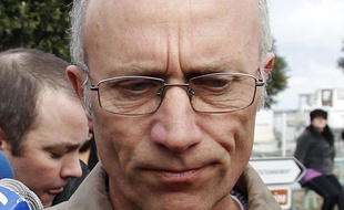 Gilles Patron, le père de la famille d'accueil de Laëtitia Perrais, le 24 janvier 2011 à Saint-Brévin-les-Pins (Loire-Atlantique).