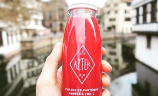 Strasbourg: Deux jeunes entrepreneurs veulent populariser le jus de pastèque.