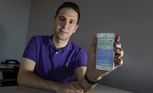 Vincent Monteil a développé le jeu Hundredious pour smartphones.