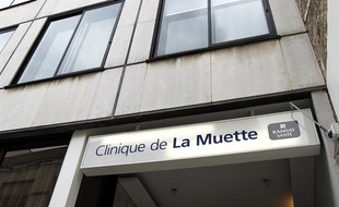 La clinique de la Muette, dans le 16e arrondissement de Paris.
